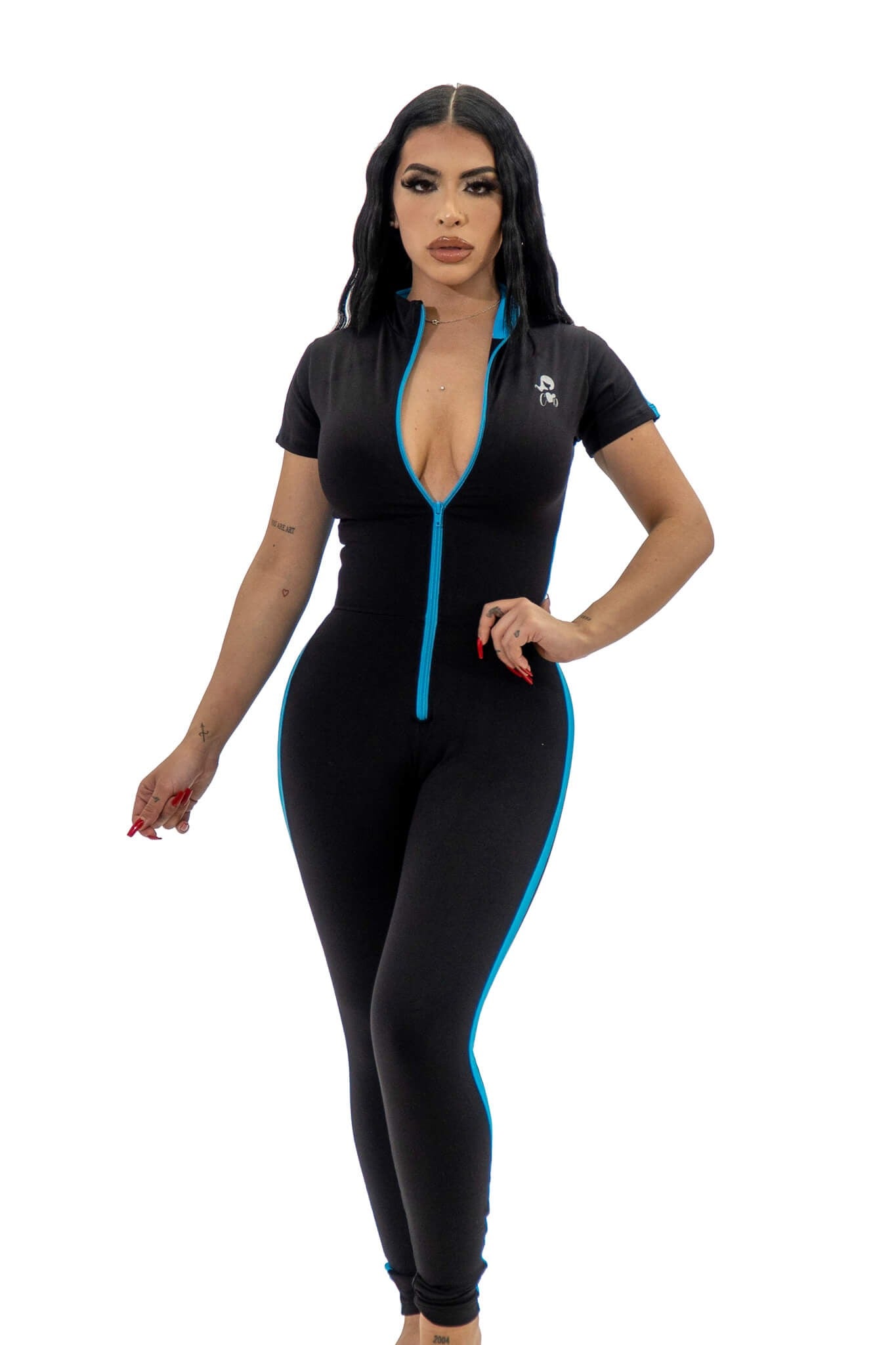 Sculpting Jumpsuit Short Sleeve - coquettedist