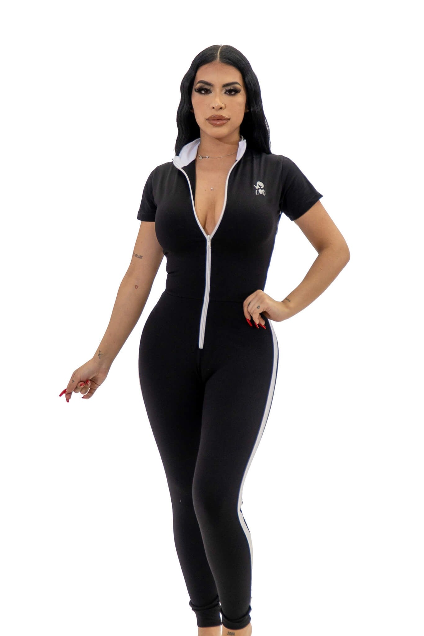 Sculpting Jumpsuit Short Sleeve - coquettedist