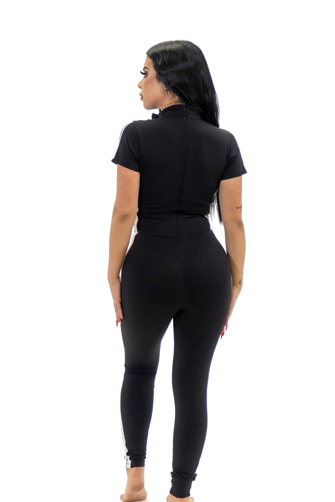 Sculpting Jumpsuit Short Sleeve - coquettedist