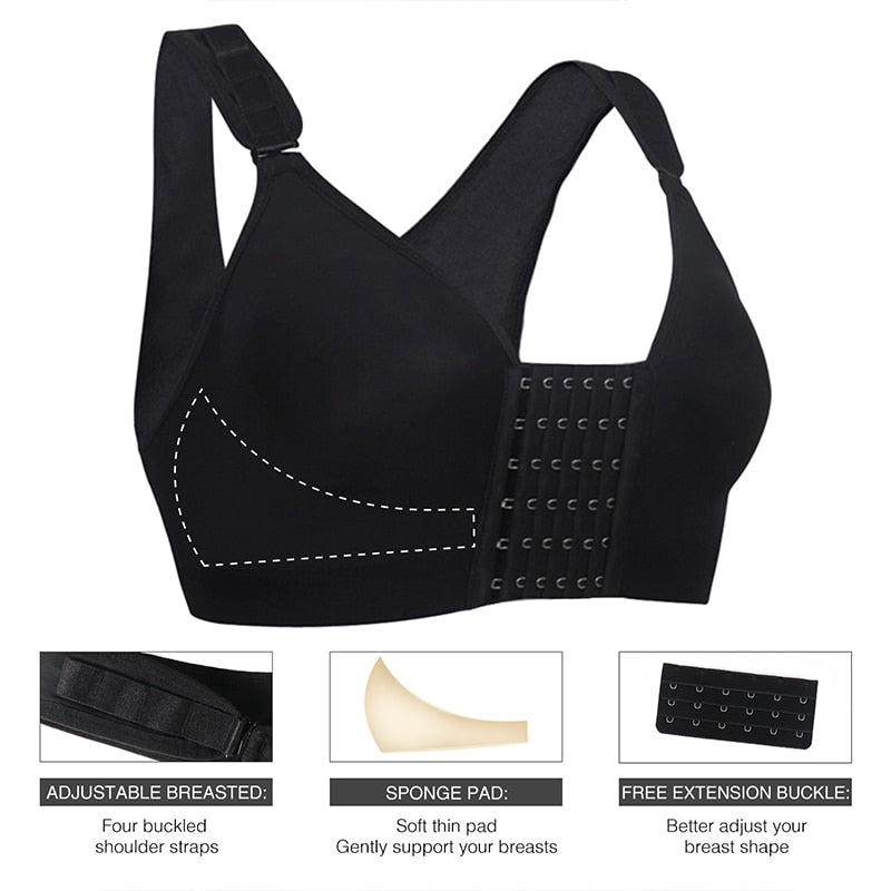 Seamless Gather Adjustable Bras - coquettedist